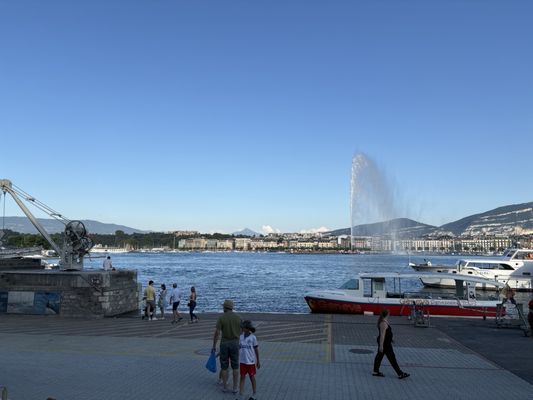 Jet d'Eau de Genève by null