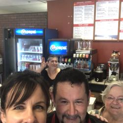Las Brisas Mexican Cuisine - 1st customers! Yahoo!