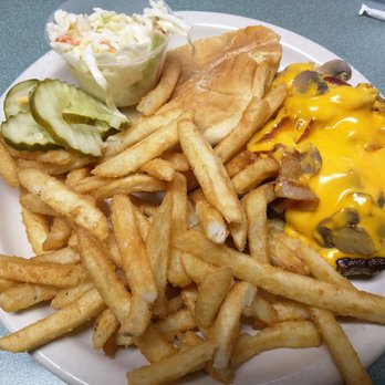 John & Sarah's Restaurant - Classic burger- nothing classic about it. - Breakfast & Brunch Near Me - Perry, New York John & Sarah's Restaurant - Classic burger- nothing classic about it. - Breakfast & Brunch Near Me - Perry, New York