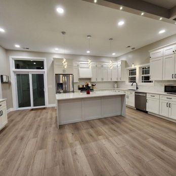 NGA Builders - a large kitchen with hardwood floors - General Contractors Near Me - Inman, South Carolina NGA Builders - a large kitchen with hardwood floors - General Contractors Near Me - Inman, South Carolina