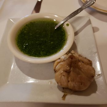 Garlic Rose Bistro - Roasted garlic and pesto sauce with your complimentary bread. Sooo good! - American Near Me - Cranford, New Jersey Garlic Rose Bistro - Roasted garlic and pesto sauce with your complimentary bread. Sooo good! - American Near Me - Cranford, New Jersey