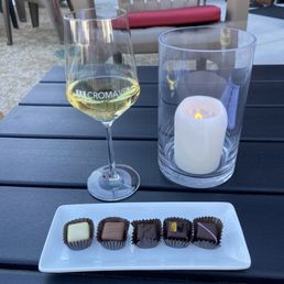 Albariño and truffle flight Albariño and truffle flight