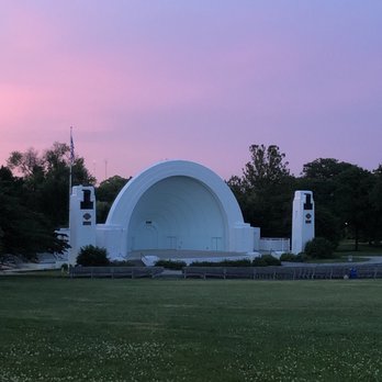 Washington Park - Bandshell at sunset. - Parks Near Me - Milwaukee, Wisconsin