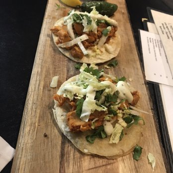 Fireside Tavern - Spicy chicken tacos - Bars Near Me - Costa Mesa, California