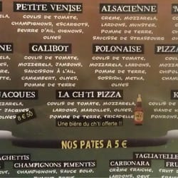 La Petite Venise - Deuxième partie de la carte . Avec en plus sur place, des pizza changeantes selon les saisons qui ne figurent pas sur la carte.