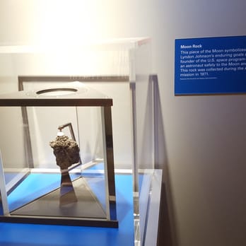 LBJ Presidential Library - Moon rock - Libraries Near Me - Austin, Texas