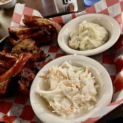 Tony's Butt Shack BBQ & Catering - 1/4 Ribs + Brisket
