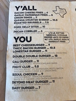 Menu photo 4 Mudhook Bar & Kitchen Duncanville, TX