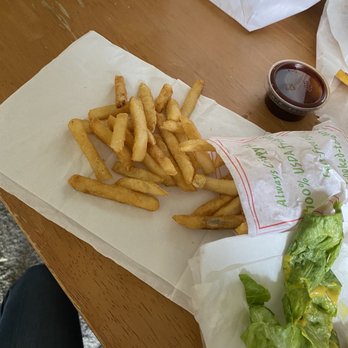 Farmer Boys - Horrible fries, yeah they're crispy but I've cold. Not even fresh! - Burgers Near Me - Ontario, California Farmer Boys - Horrible fries, yeah they're crispy but I've cold. Not even fresh! - Burgers Near Me - Ontario, California