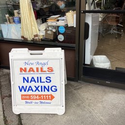 Exterior outside entrance of New Angel Nails - Oakland, California Exterior outside entrance of New Angel Nails - Oakland, California