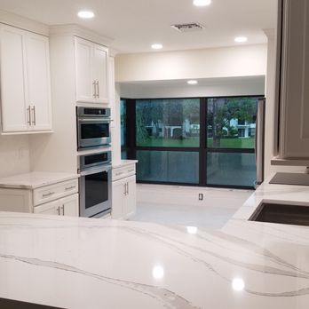 GO Electric Services - Recessed Lighting to Brighten Up this Beautiful Kitchen - Electricians Near Me