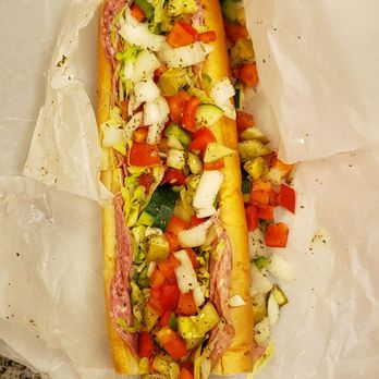 Hungry Bear Deli - Cold Italian added green peppers. Full size. Huge. Good for 2 meals. - Delis Near Me - Vista, California