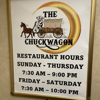 Chuckwagon Restaurant at the Regency Casino - sign - Tacos Near Me - Laughlin, Nevada