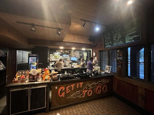 Dinosaur Bar-B-Que by null