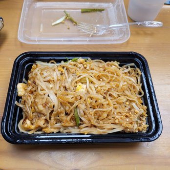 Charm Thai Cuisine - Chicken pad thai. Flavor is good. Asked for extra noodles and did not get them. Not worth the $14 spent. - Thai Near Me - Warr Acres, Oklahoma