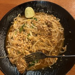 Pad Thai with pork Pad Thai with pork