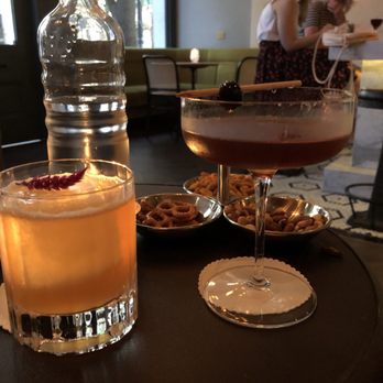 Artillery - Triumph (Plantation rum based), Manhattan (Woodford) - Cocktail Bars Near Me - Savannah, Georgia