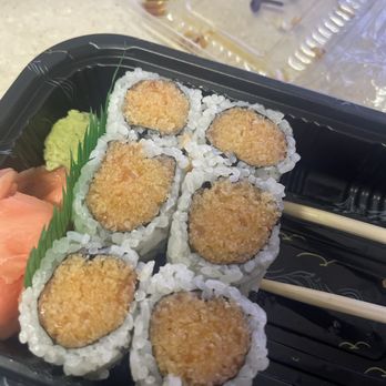 Wasabi - Bread like substance instead of salmon - Japanese Near Me - Kennesaw, Georgia Wasabi - Bread like substance instead of salmon - Japanese Near Me - Kennesaw, Georgia