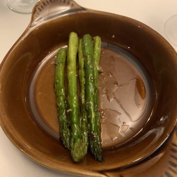 La Vela Italian Restaurant - Asparagus. $8 for a very small portion. - Italian Near Me - Solomons, Maryland