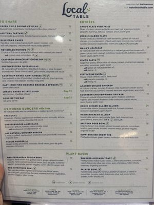 Menu photo 1 Local Table- Fulshear Fulshear, TX