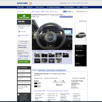 McKenna Audi - False deal listed by McKenna Audi. They failed to even try to gain my business... Call ahead to verify prices on cars. - Auto Repair Near Me - Norwalk, California McKenna Audi - False deal listed by McKenna Audi. They failed to even try to gain my business... Call ahead to verify prices on cars. - Auto Repair Near Me - Norwalk, California