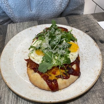The Aussie Grind - Breakfast Pizza - Cafes Near Me - Frisco, Texas The Aussie Grind - Breakfast Pizza - Cafes Near Me - Frisco, Texas
