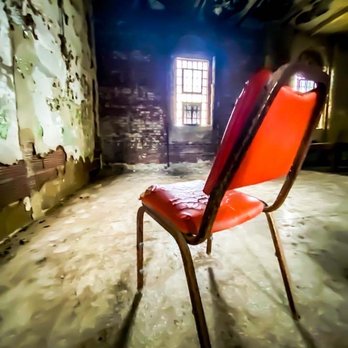 The Ohio State Reformatory - Creepy chair - Museums Near Me - Mansfield, Ohio The Ohio State Reformatory - Creepy chair - Museums Near Me - Mansfield, Ohio