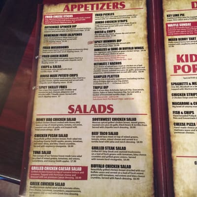 Menu photo 7 9th Inning Brews and Bites Amarillo, TX