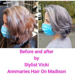 Color makeover. Created by Stylist VICKI.