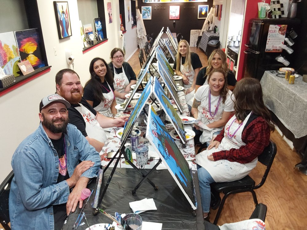 Social spots from Tipsy Ypsi Paint & Pour