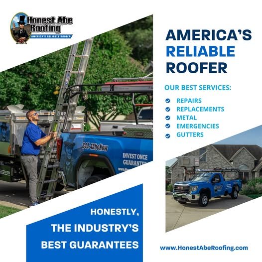 Slide of Honest Abe Roofing