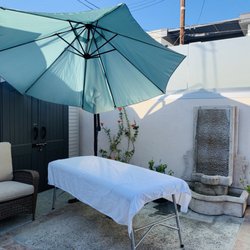 Nobuko Ide, L Ac - We have an outside setting in the patio