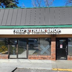 Freds Train Shop - New storefront