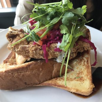 Jam Cafe - Chicken French Toast - Breakfast & Brunch Near Me - Victoria, British Columbia Jam Cafe - Chicken French Toast - Breakfast & Brunch Near Me - Victoria, British Columbia