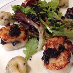 Auberge de La Truffe - Scallops with truffle