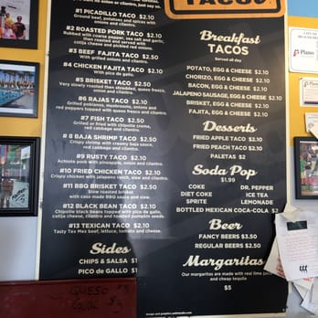 Rusty Taco - Tex-Mex Near Me - Plano, Texas