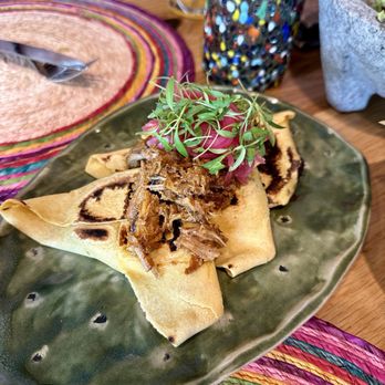 Maiz y Agave - Tetelas de Cochinita Pibil - Mexican Near Me - Miami, Florida Maiz y Agave - Tetelas de Cochinita Pibil - Mexican Near Me - Miami, Florida