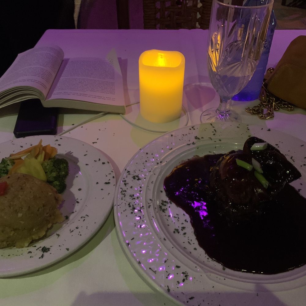 El Ladrillo Restaurant - Angus Filet Mignon covered in Cherry Cabaret Sauce - Seafood Near Me - Dorado, Puerto Rico El Ladrillo Restaurant - Angus Filet Mignon covered in Cherry Cabaret Sauce - Seafood Near Me - Dorado, Puerto Rico