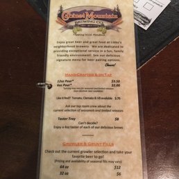 Front menu Front menu