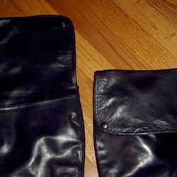 Salvatore's-Harry Shoe Repair - Added a snap to some thigh high boots to make them more versatile