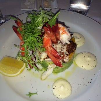 Sirromet Wines - Prawn and mud crab stack - French Near Me - Mount Cotton, QLD
