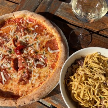 Prato - Diavolo Pizza, Mustard Spaghettini Cacio E Pepe - Pizza Near Me - Winter Park, Florida Prato - Diavolo Pizza, Mustard Spaghettini Cacio E Pepe - Pizza Near Me - Winter Park, Florida