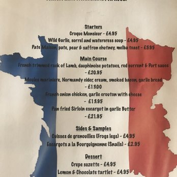 The Farmers Arms - Around the world Tuesday - this weeks French menu - Pubs Near Me - Saint Brides Major, VGL The Farmers Arms - Around the world Tuesday - this weeks French menu - Pubs Near Me - Saint Brides Major, VGL