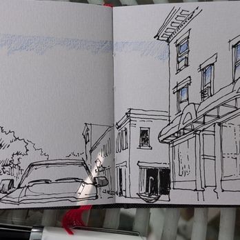 2 Feet Brewing - Outdoor street scene! - New American Near Me - Bangor, Maine