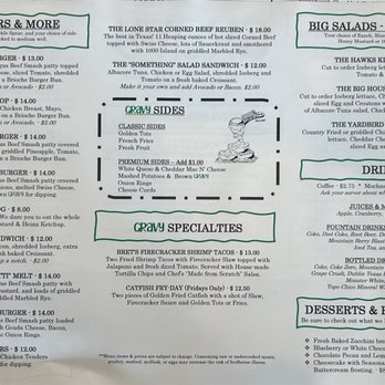 Gravy - Menu - Desserts Near Me - Red Oak, Texas Gravy - Menu - Desserts Near Me - Red Oak, Texas