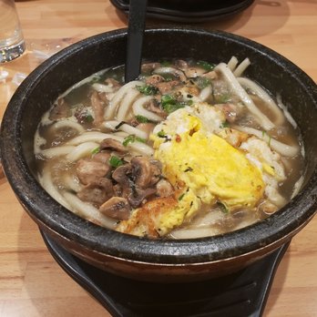 Bonchon Bolingbrook - Udon noodles with fried egg - Korean Near Me - Bolingbrook, Illinois