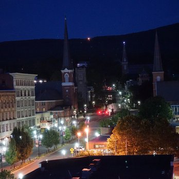 Hotel Downstreet - Night view from 7 the floor. - Hotels Near Me - North Adams, Massachusetts