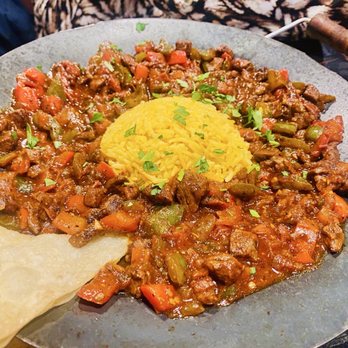 Tholos Mediterranean Restaurant - Sac Tava Beef Stir-fry - Mediterranean Near Me - Mt. Juliet, Tennessee Tholos Mediterranean Restaurant - Sac Tava Beef Stir-fry - Mediterranean Near Me - Mt. Juliet, Tennessee
