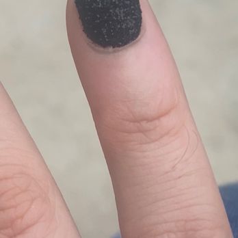 Infinity Nails and Spa - Uneven around the nail - Nail Salons Near Me - San Antonio, Texas