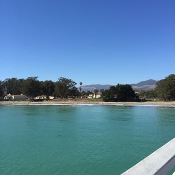 W R Hearst Memorial State Beach - View to the shore from the pier - Beaches Near Me - San Simeon, California W R Hearst Memorial State Beach - View to the shore from the pier - Beaches Near Me - San Simeon, California